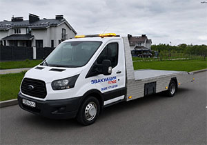 Автомобильный эвакуатор с лебедкой FORD Transit